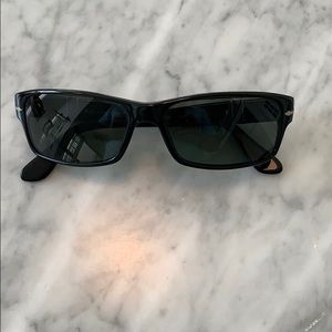 Persol Polarized Lenses Black Frame Sunglasses